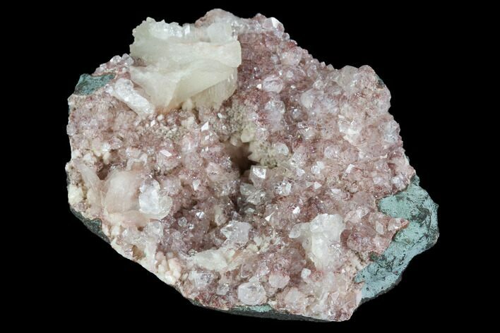 Stilbite and Apophyllite Crystal Cluster - India #97824